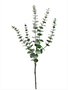 Flocked Eucalyptus Spray