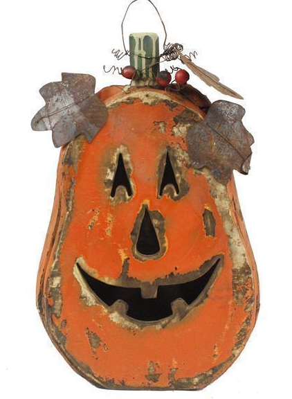 Hand Carved Happy Jack-o-Lantern (3-Sizes)