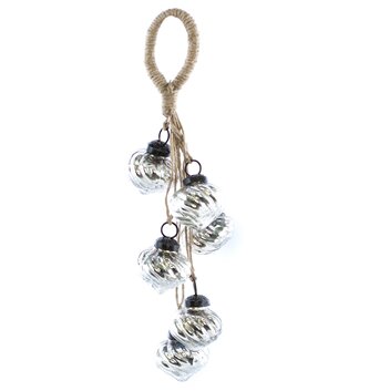Trailing Mercury Glass Ornament (2-Colors)