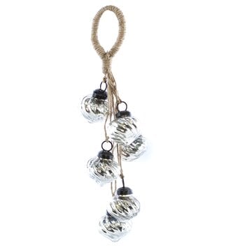 Trailing Mercury Glass Ornament (2-Colors)