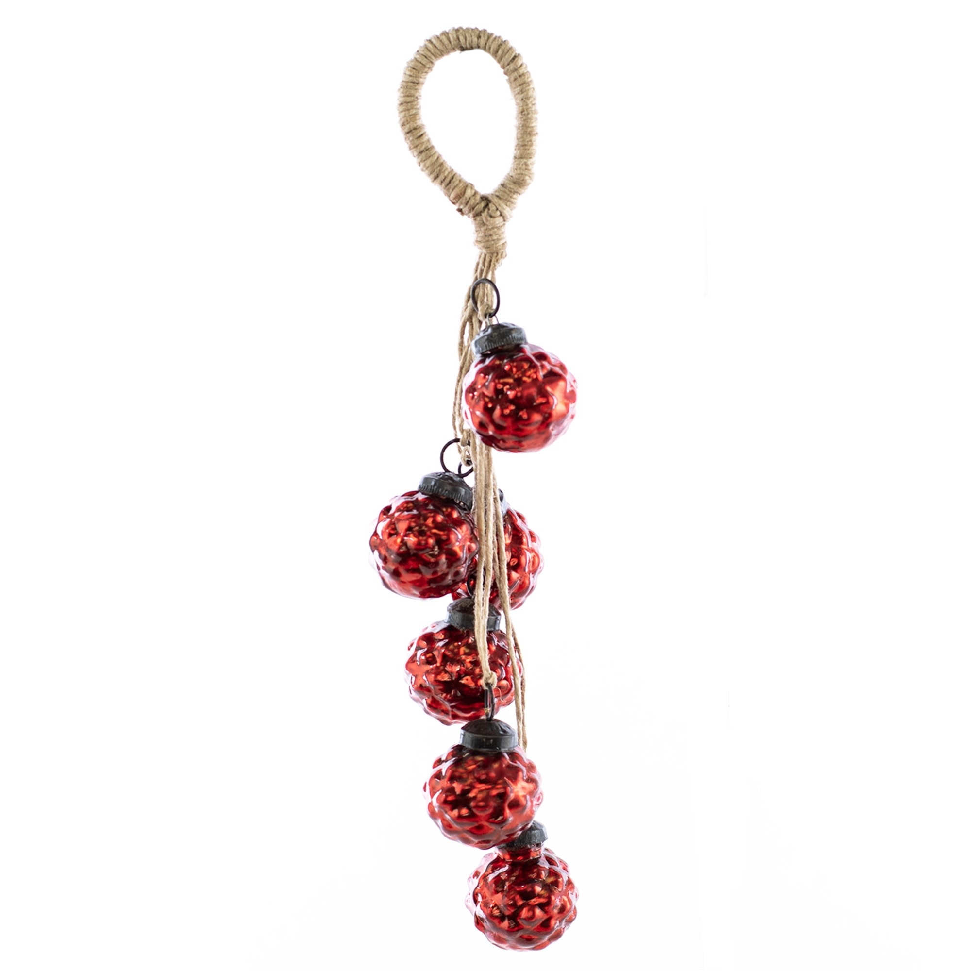 Trailing Mercury Glass Ornament (2-Colors)