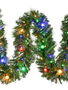 9-Ft Multicolor Mixed Greenery Christmas Garland