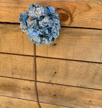 Blue Crystal Hydrangea Stem