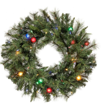 30" LED Twinkle Belgium Wreath