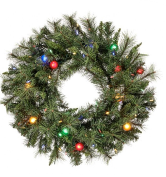 30" LED Twinkle Belgium Wreath