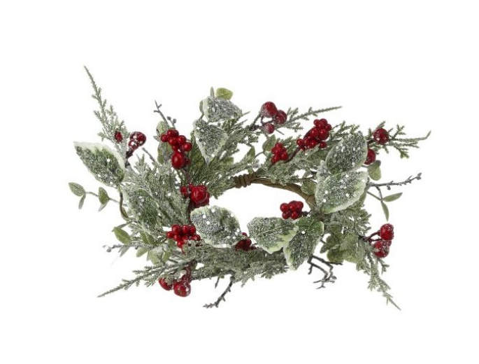 Winter Frost Berry Candle Ring Candle Accessories Shop Now The