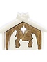 Small Mango Wooden Nativity