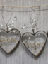 Metal Inspirational Heart Ornament (4-Styles)