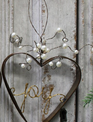 Metal Inspirational Heart Ornament (4-Styles)