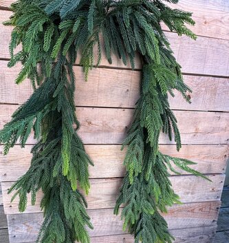 8' Norfolk Pine Garland