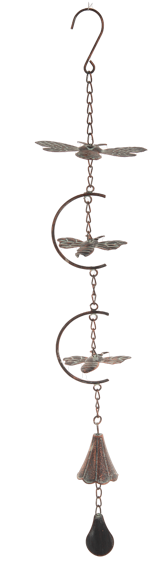 Hanging Patina Windchime