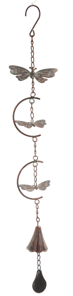 Hanging Patina Windchime