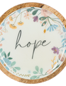 Round Floral Tray