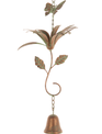 Bronze Patina Flower Chime