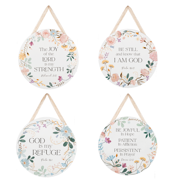 Bible Verse Wall Decor (4-Styles)