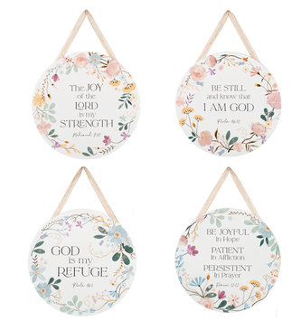 Bible Verse Wall Decor (4-Styles)
