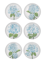 Set of 6 Blue Hydrangea Magnets