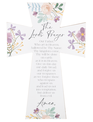 Hanging Floral Cross