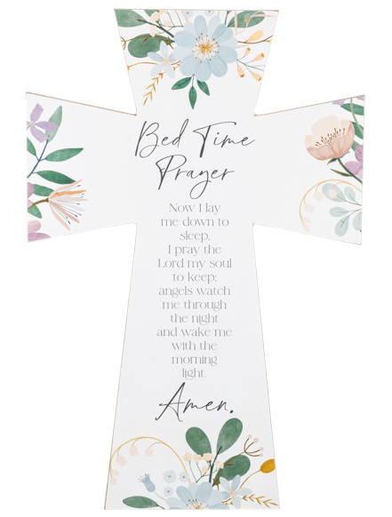 Hanging Floral Cross