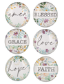 Set of 6 Faith Magnets
