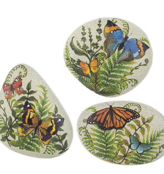 Butterfly Art Stone (3-Styles)