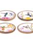 Round Hummingbird Tibit Plate (4-Styles)