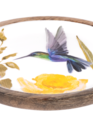 Round Hummingbird Tibit Plate (4-Styles)
