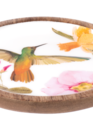 Round Hummingbird Tibit Plate (4-Styles)