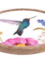Round Hummingbird Tibit Plate (4-Styles)
