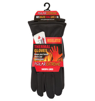 Polar Extreme Heat Mens Sherpa Lined Glove (50% OFF)