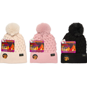 Polar Extreme Sherpa Lined Thermal Hat (50%OFF) (3-Colors)