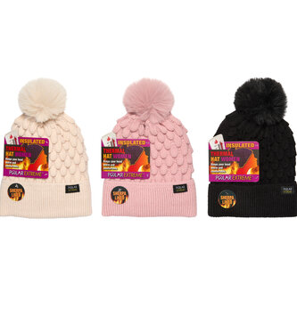 Polar Extreme Sherpa Lined Thermal Hat (50%OFF) (3-Colors)