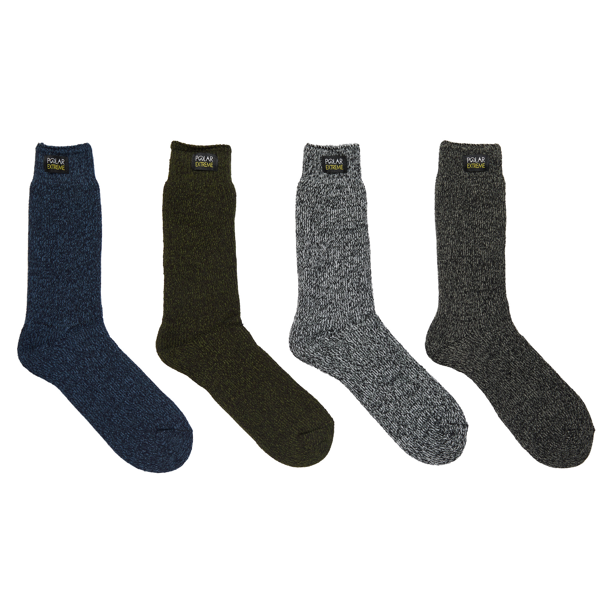 Polar Extreme Heat Men's Marl Heavy Brushed Sock 50 % OFF