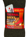Polar Extreme Heat Men's Marl Heavy Brushed Sock 50 % OFF