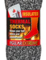 Polar Extreme Heat Men's Marl Heavy Brushed Sock 50 % OFF