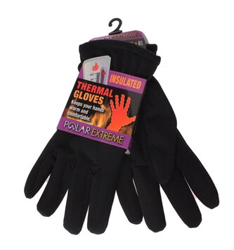 Polar Extreme Black Insulated Thermal Gloves (50% OFF)