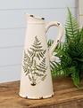 Distressed Fern Pitcher