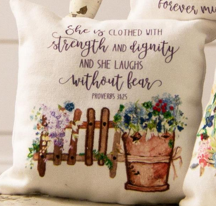Mini Inspirational Pillow (3-Styles)