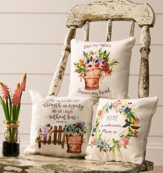 Mini Inspirational Pillow (3-Styles)