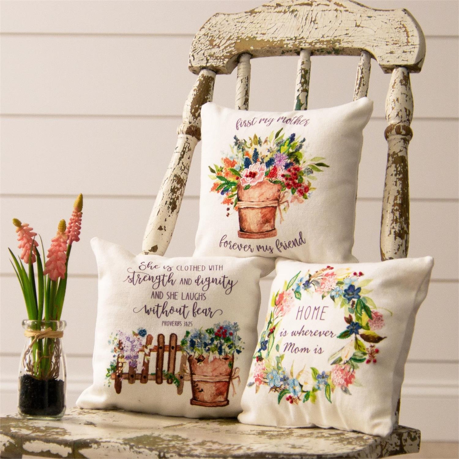 Mini Inspirational Pillow (3-Styles)