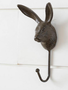 Brown Metal Bunny Hook