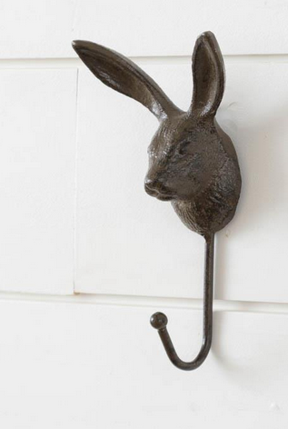 Brown Metal Bunny Hook