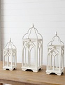 Arched Catherdral Open Lantern (3-Sizes)
