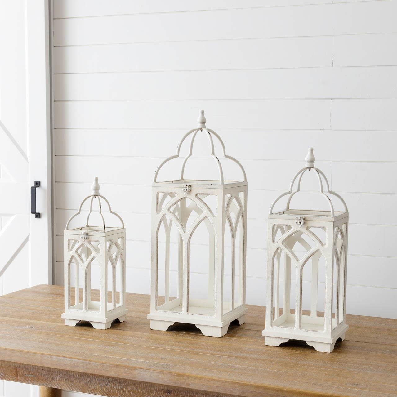 Arched Catherdral Open Lantern (3-Sizes)
