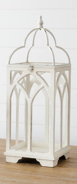 Arched Catherdral Open Lantern (3-Sizes)
