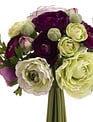 Purple & Green Ranunculus Bouquet