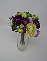 Purple & Green Ranunculus Bouquet