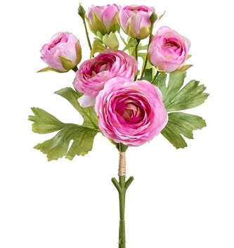 13" Ranunculus Bundle (3-Colors)