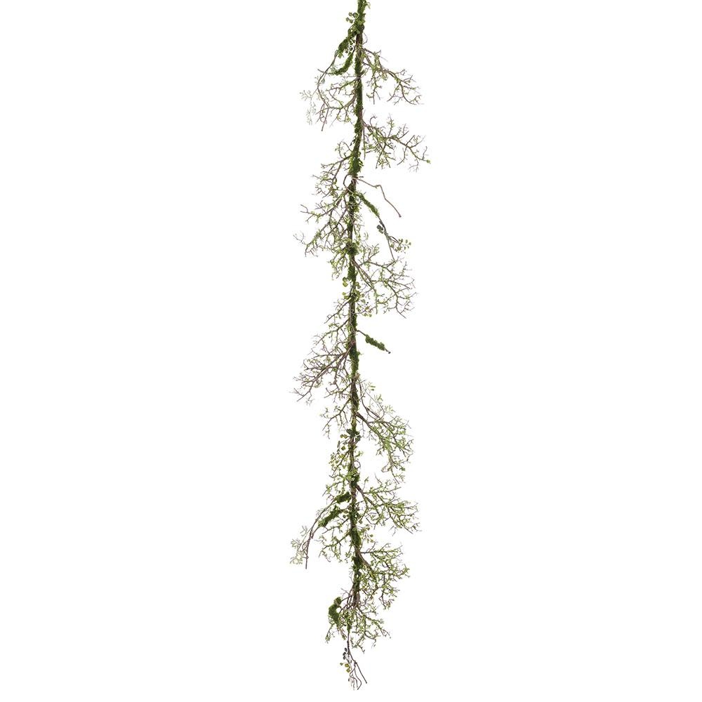 6.5' Moss Twig Garland