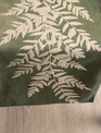Embroidered Leaf Runner